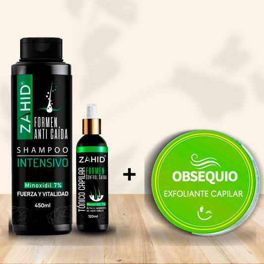 SHAMPOO ZAHID+TÓNICO+OBSEQUIO