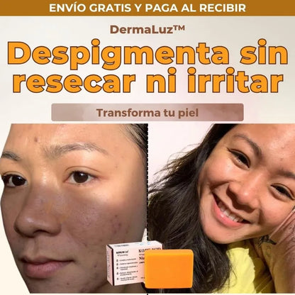 DermaLuz™ – Jabón que Aclara y Protege