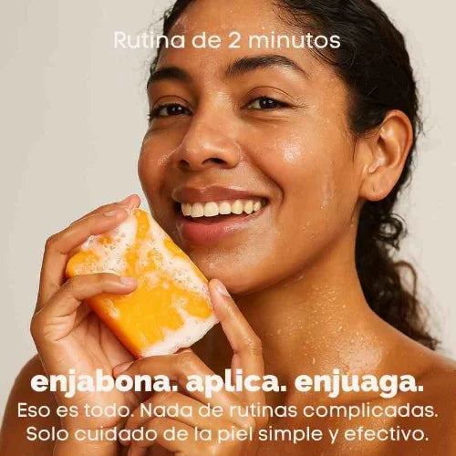 DermaLuz™ – Jabón que Aclara y Protege